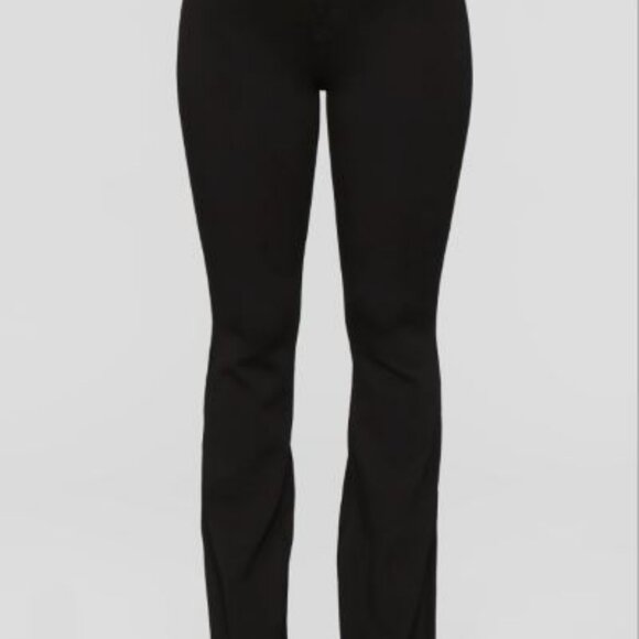 Flare Jeans - Black - Picture 3 of 4